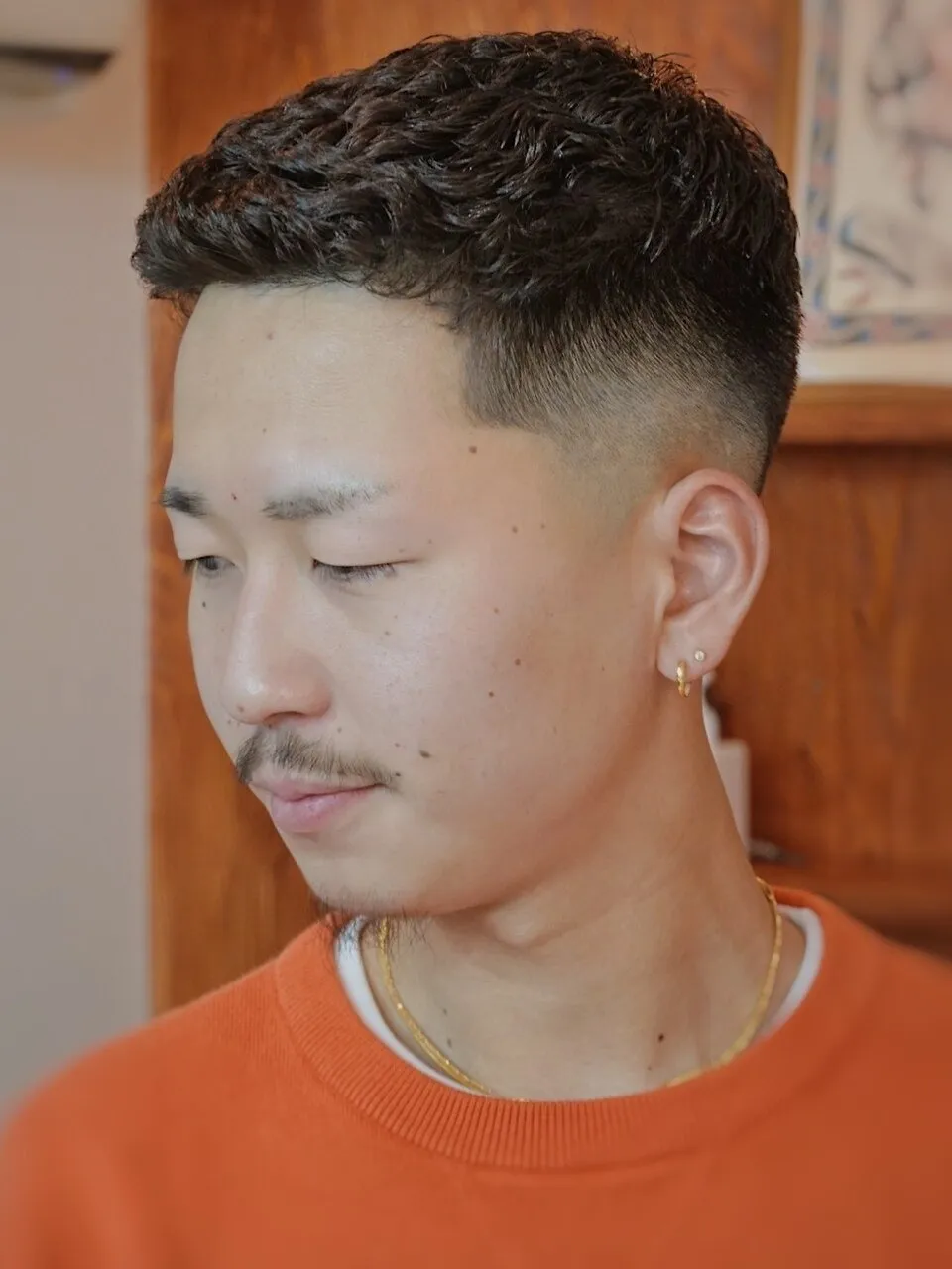 三軒茶屋メンズサロン アイロンパーマ