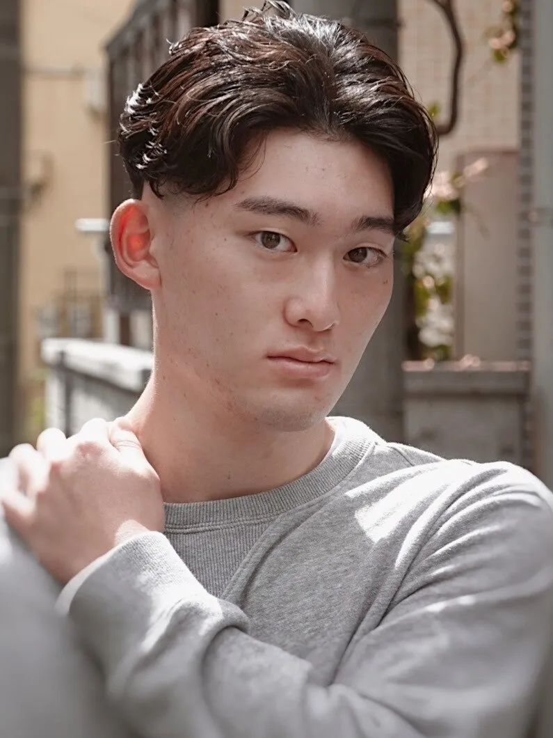 メンズニュアンスパーマ